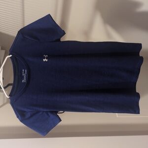 Under Armour blue workout top